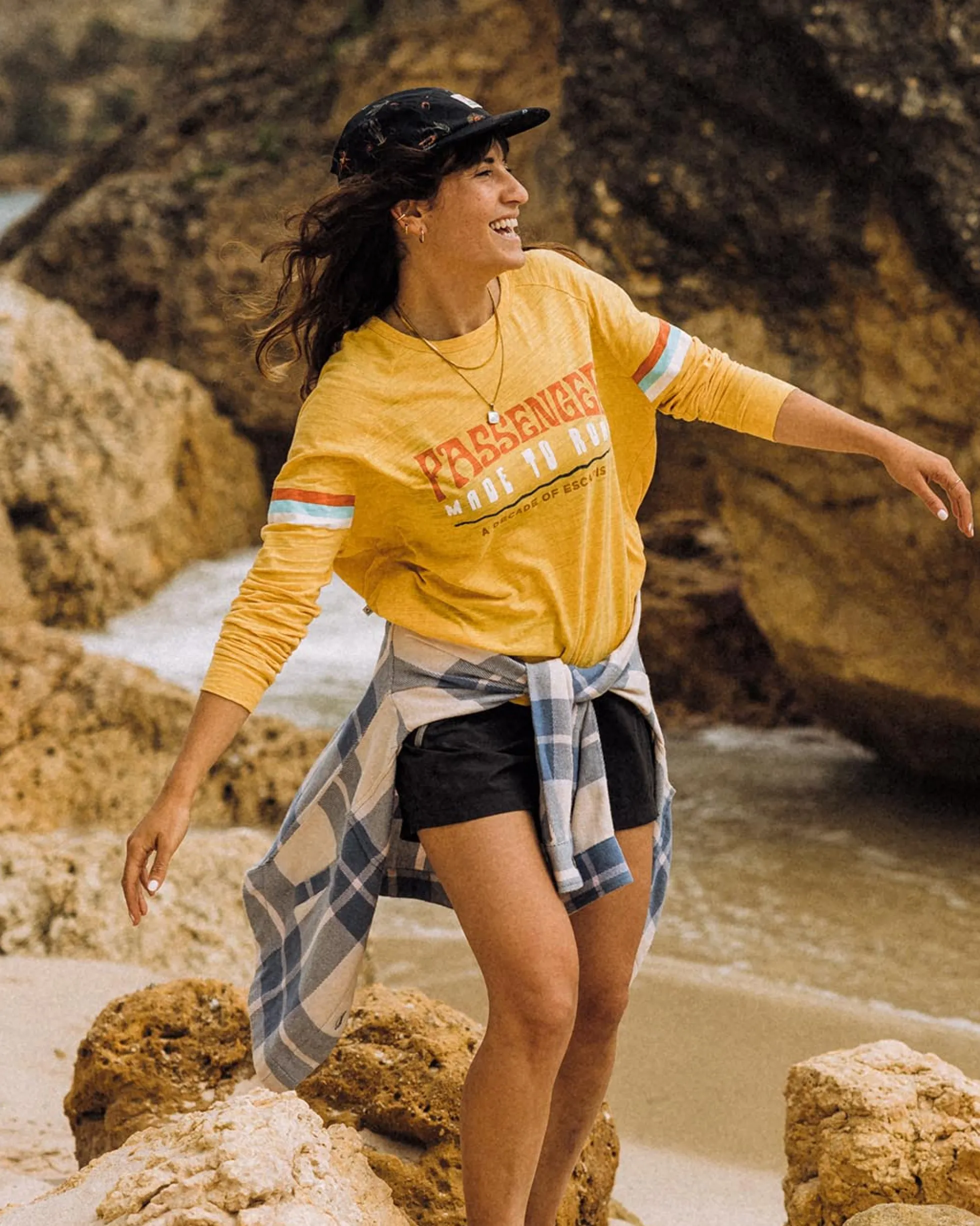 Damen La Sarena Oversized LS T-Shirt