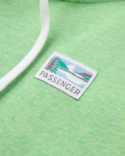 Damen Legacy Hoodie – True Green Marl