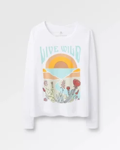 Damen Live Wild Langarmshirt
