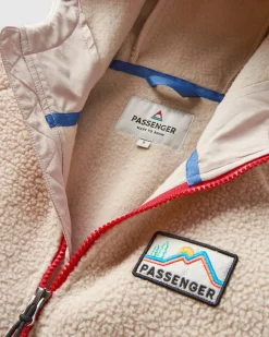 Damen Maine 1/2 Zip Sherpa Fleece