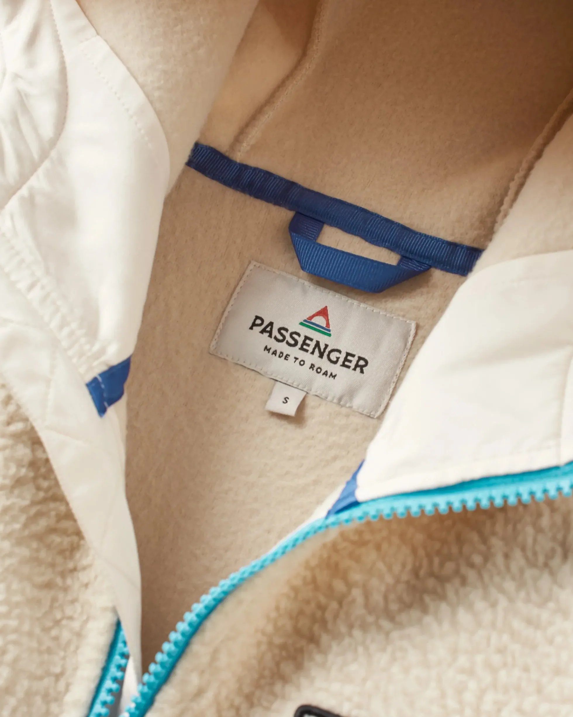 Damen Maine 1/2 Zip Sherpa Fleece