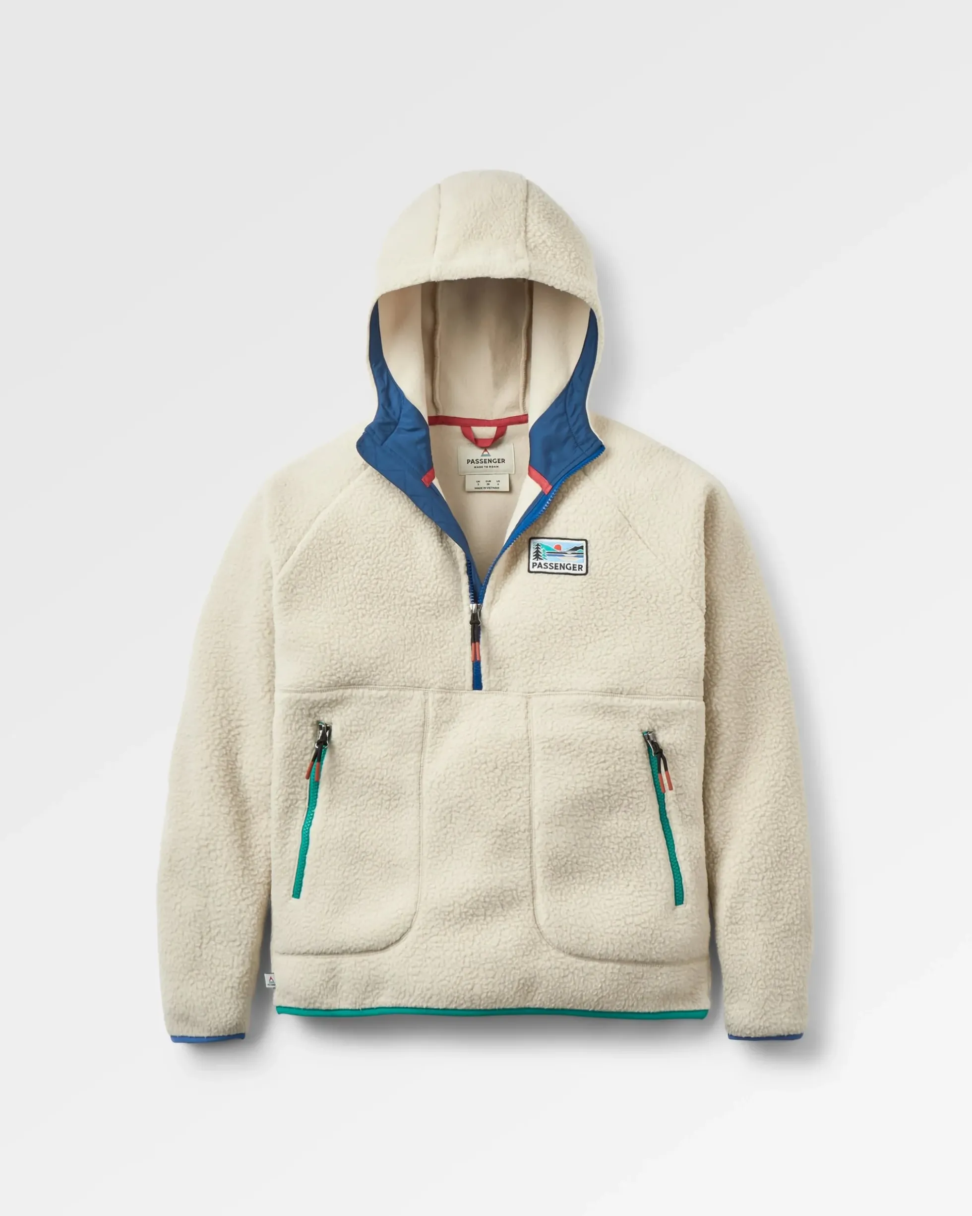 Damen Maine 1/2 Zip Sherpa Fleece
