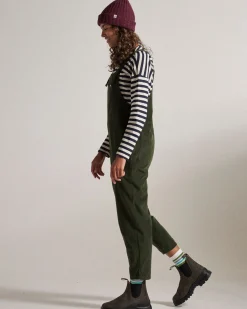 Damen Meadows Bio-Baumwoll-Cord-Latzhose