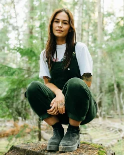 Damen Meadows 2.0 Bio-Baumwoll-Cord-Latzhosen