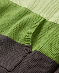 Damen Moments Übergroßer Bio-Strickpullover mit Kapuze