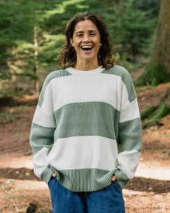 Damen Moments Übergroßer Bio-Strickpullover