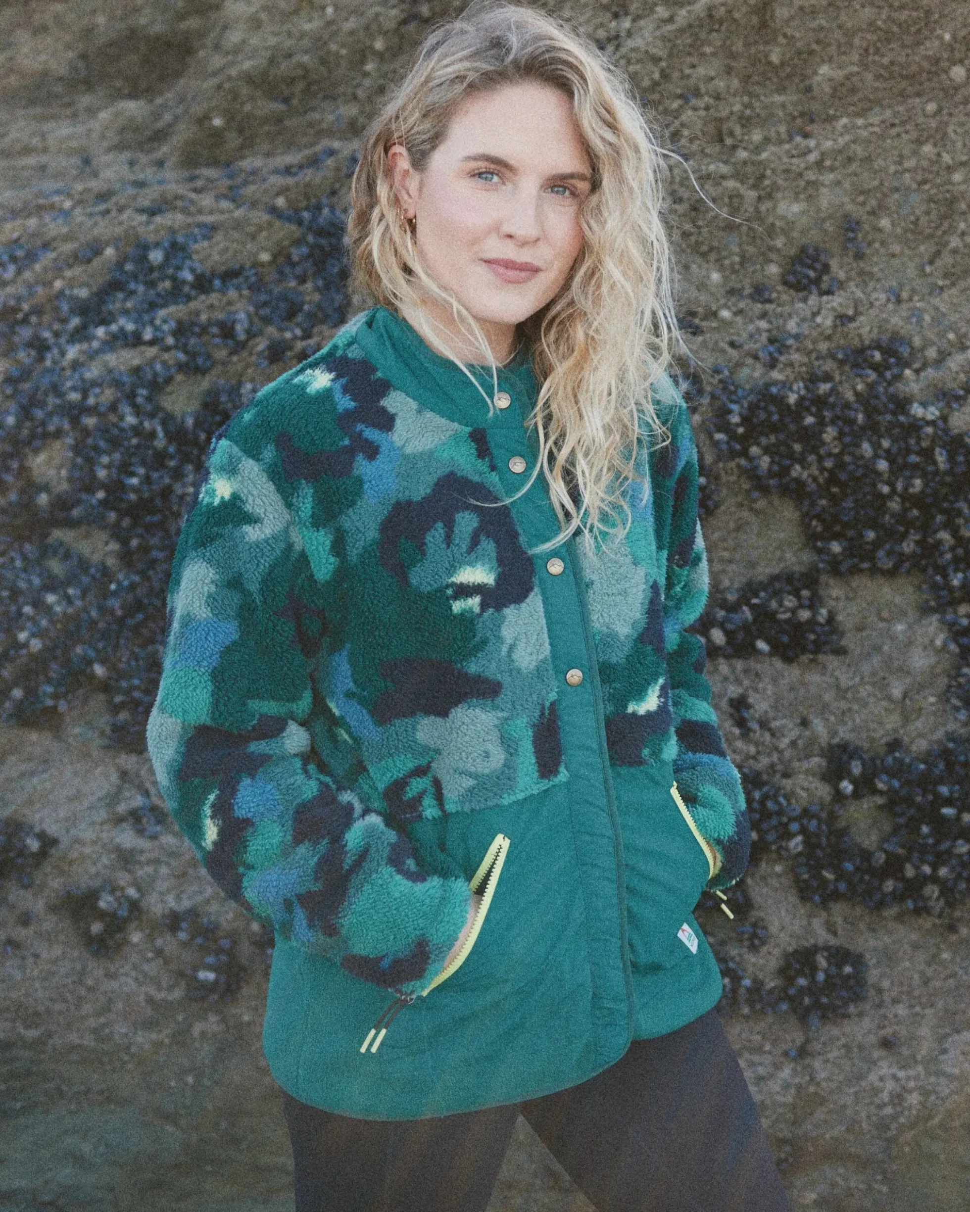 Damen Navegado Soft-Touch Sherpa-Fleece