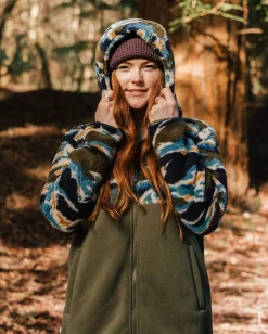 Damen Nestling Polar-Lined Sherpa Fleece