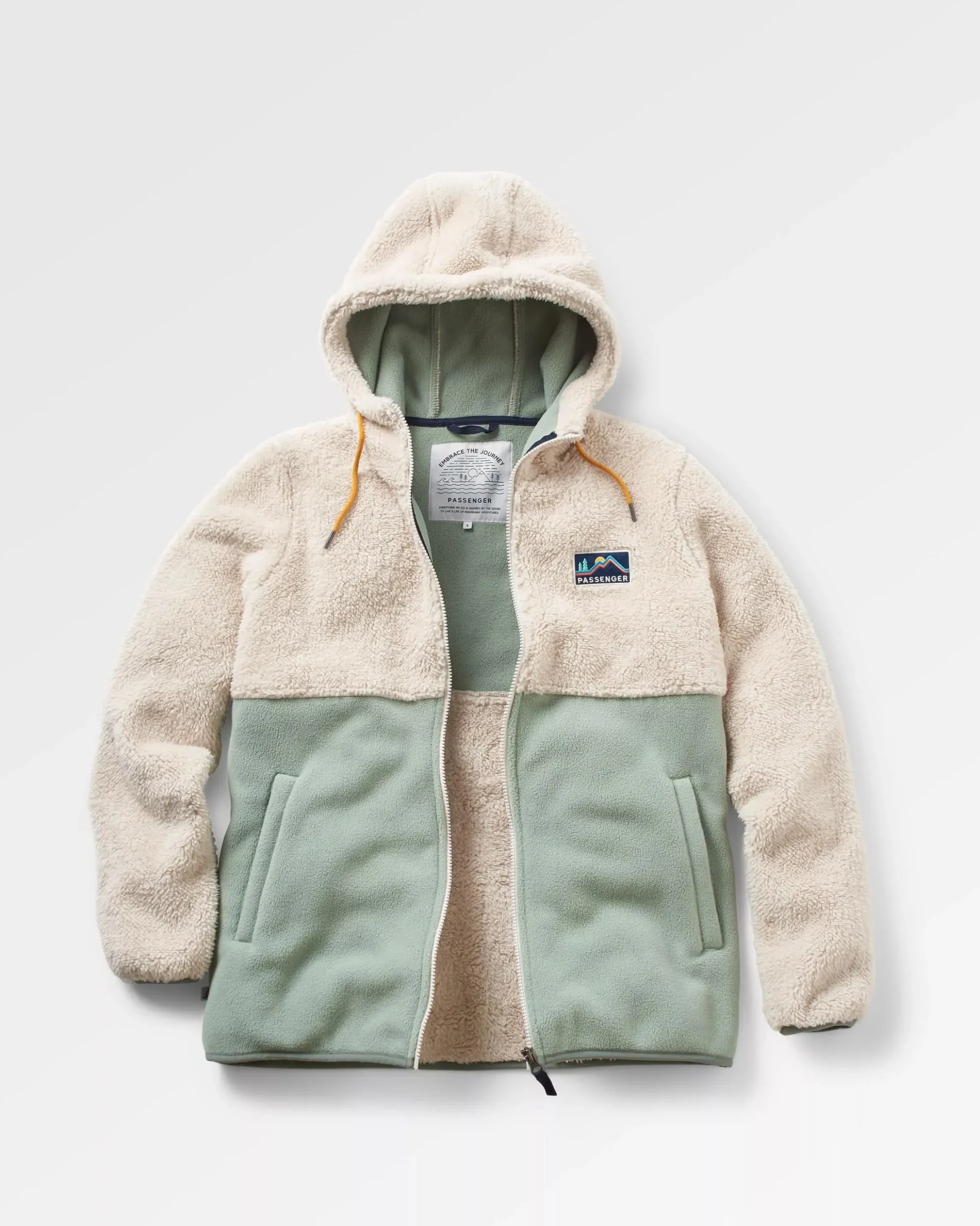 Damen Nestling Sherpa Kapuzen-Fleece