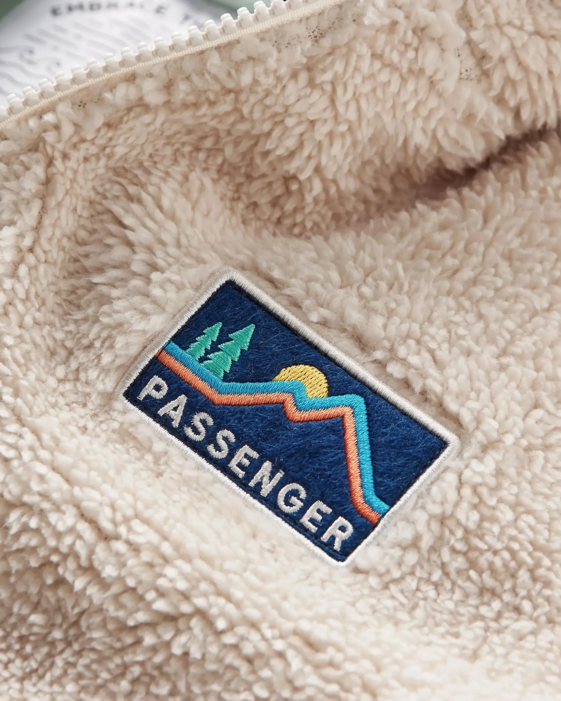 Damen Nestling Sherpa Kapuzen-Fleece
