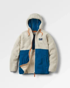 Damen Nestling Sherpa Kapuzen-Fleece