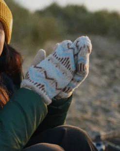 Damen Nettle Fleece gefütterte Fäustlinge