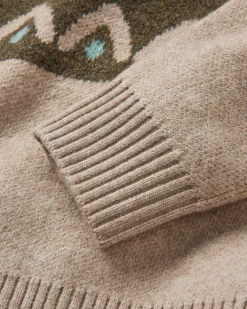 Damen Nettle Gestrickter Pullover