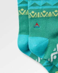 Damen Nettle Organische Gemusterte Socken