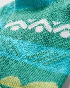 Damen Nettle Organische Gemusterte Socken