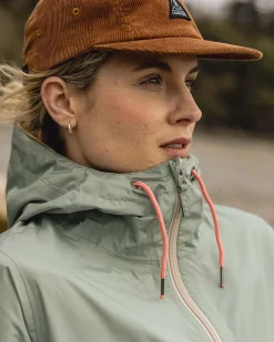 Damen Nimbin Reißverschluss Wasserabweisende Jacke
