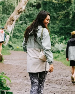 Damen Nimbin Reißverschluss Wasserabweisende Jacke
