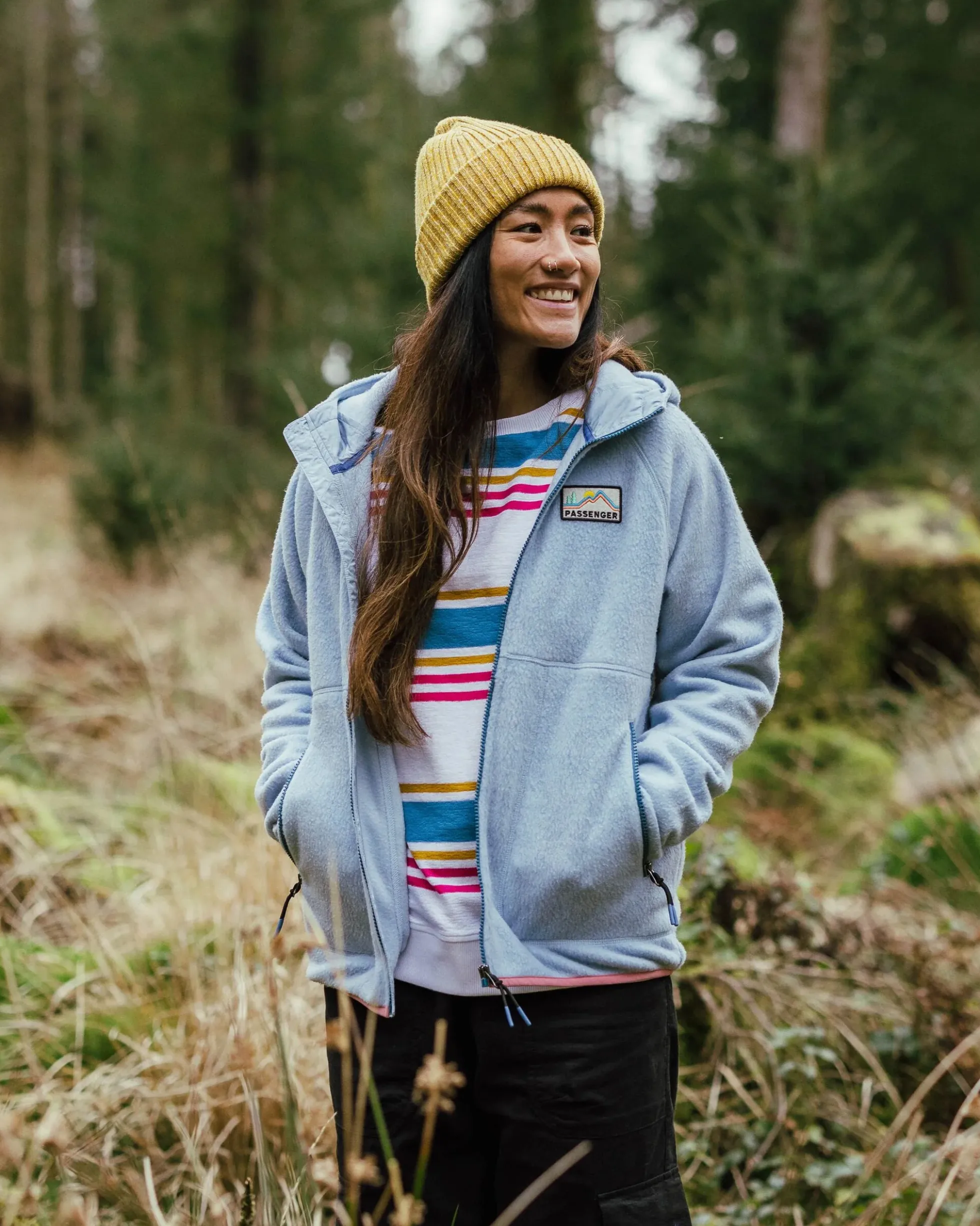 Damen Nordküste Full Zip Sherpa-Fleece