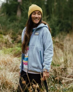 Damen Nordküste Full Zip Sherpa-Fleece