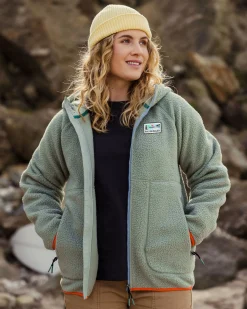 Damen North Coast Full Zip Sherpa Fleece