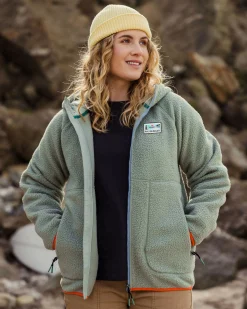 Damen North Coast Full Zip Sherpa Fleece