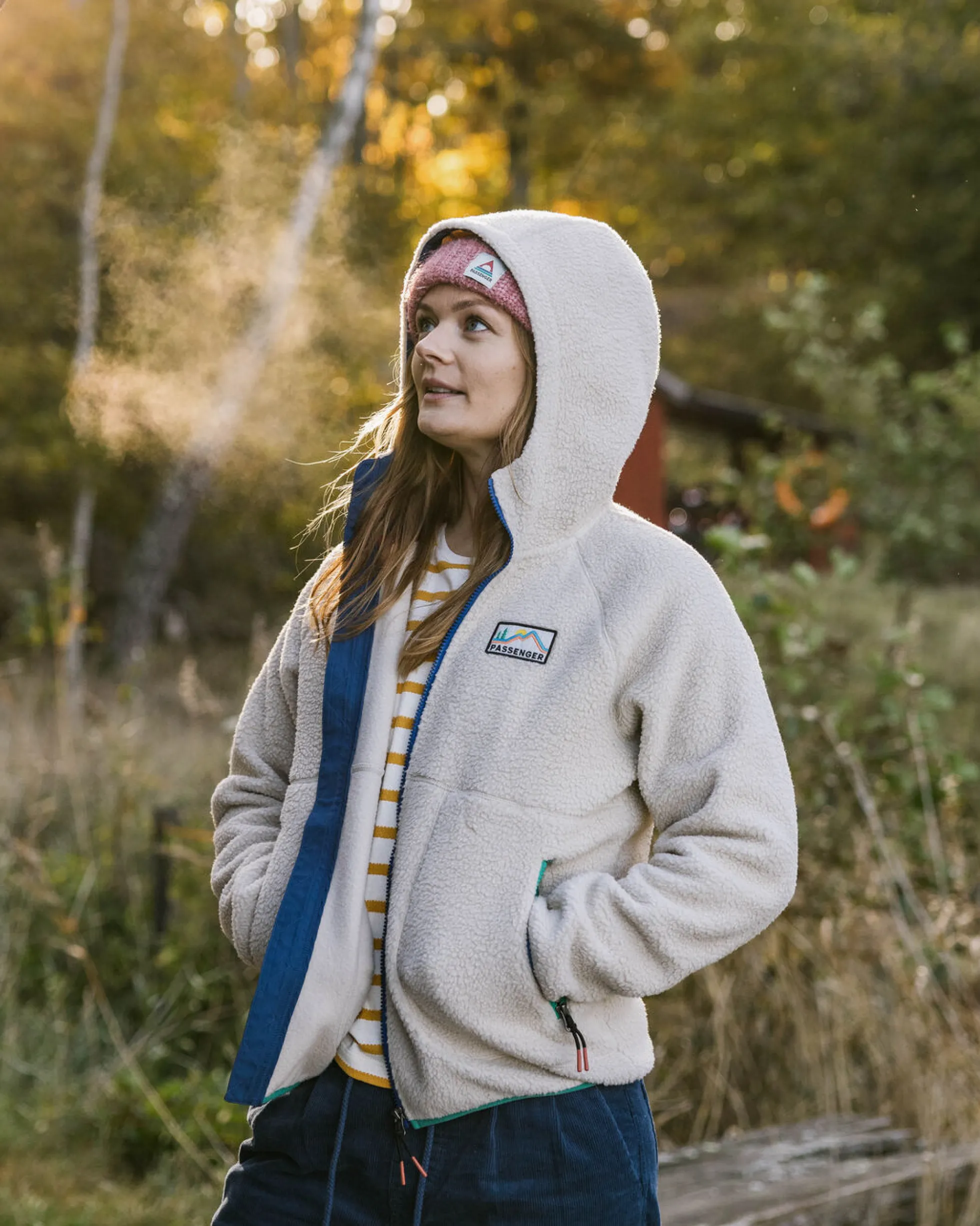Damen North Coast Reißverschluss Sherpa Fleece