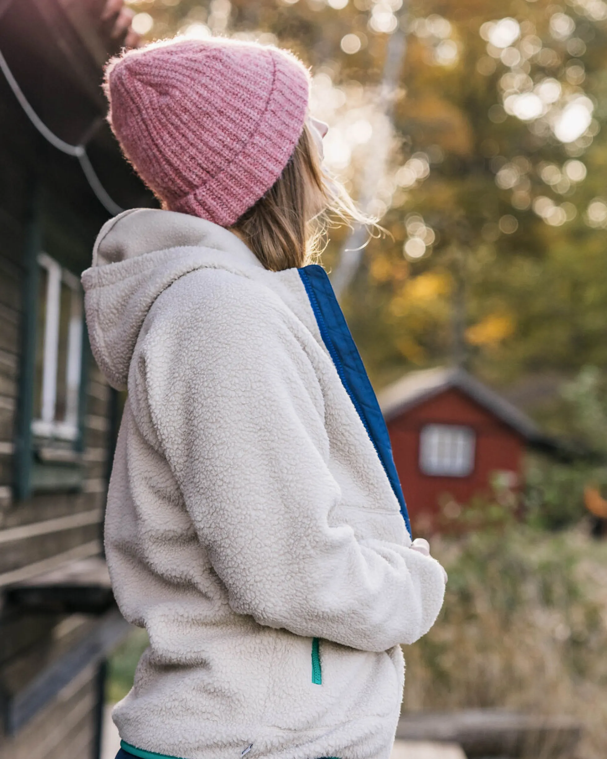 Damen North Coast Reißverschluss Sherpa Fleece