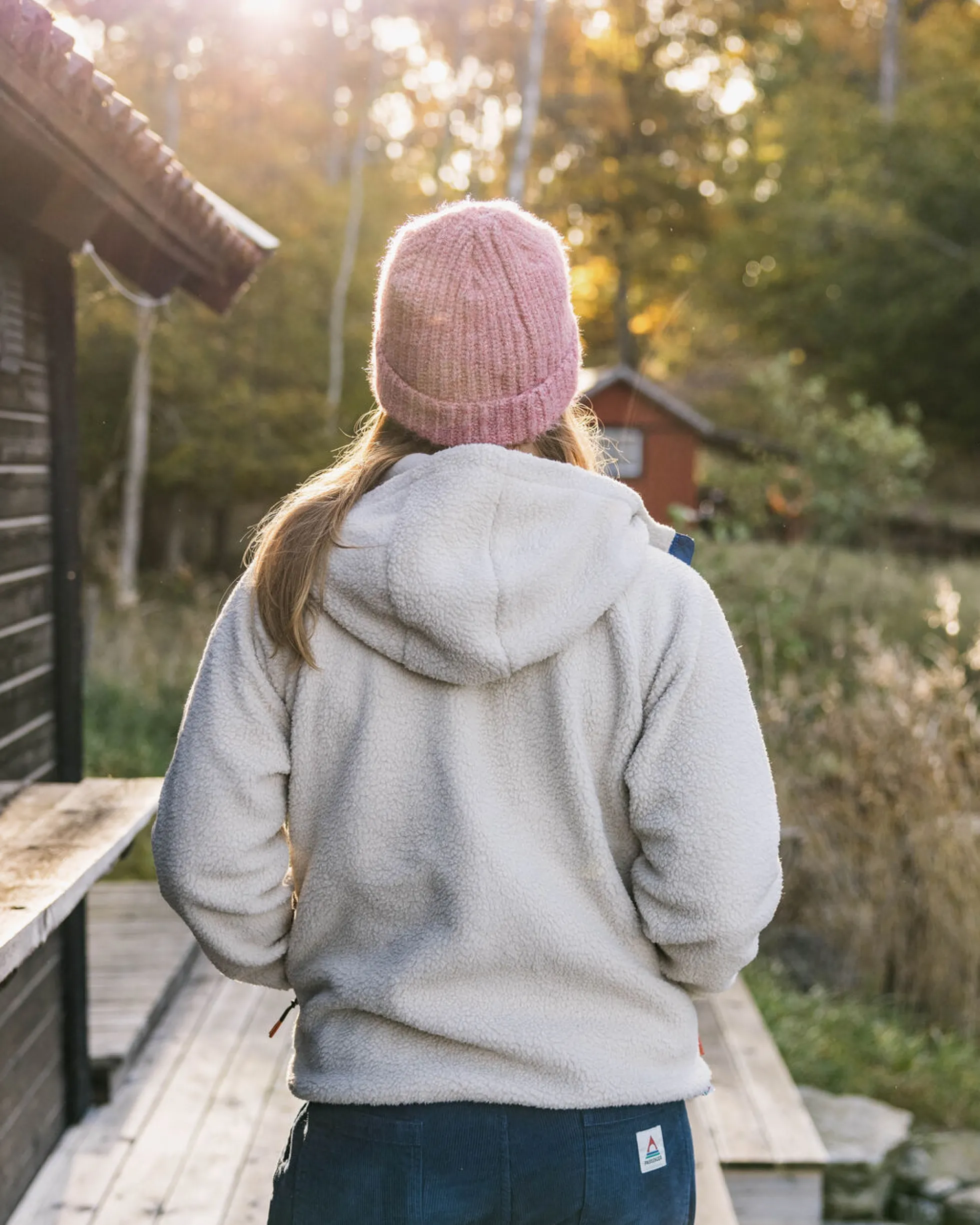 Damen North Coast Reißverschluss Sherpa Fleece