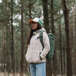 Damen North Coast Reißverschluss Sherpa Fleece