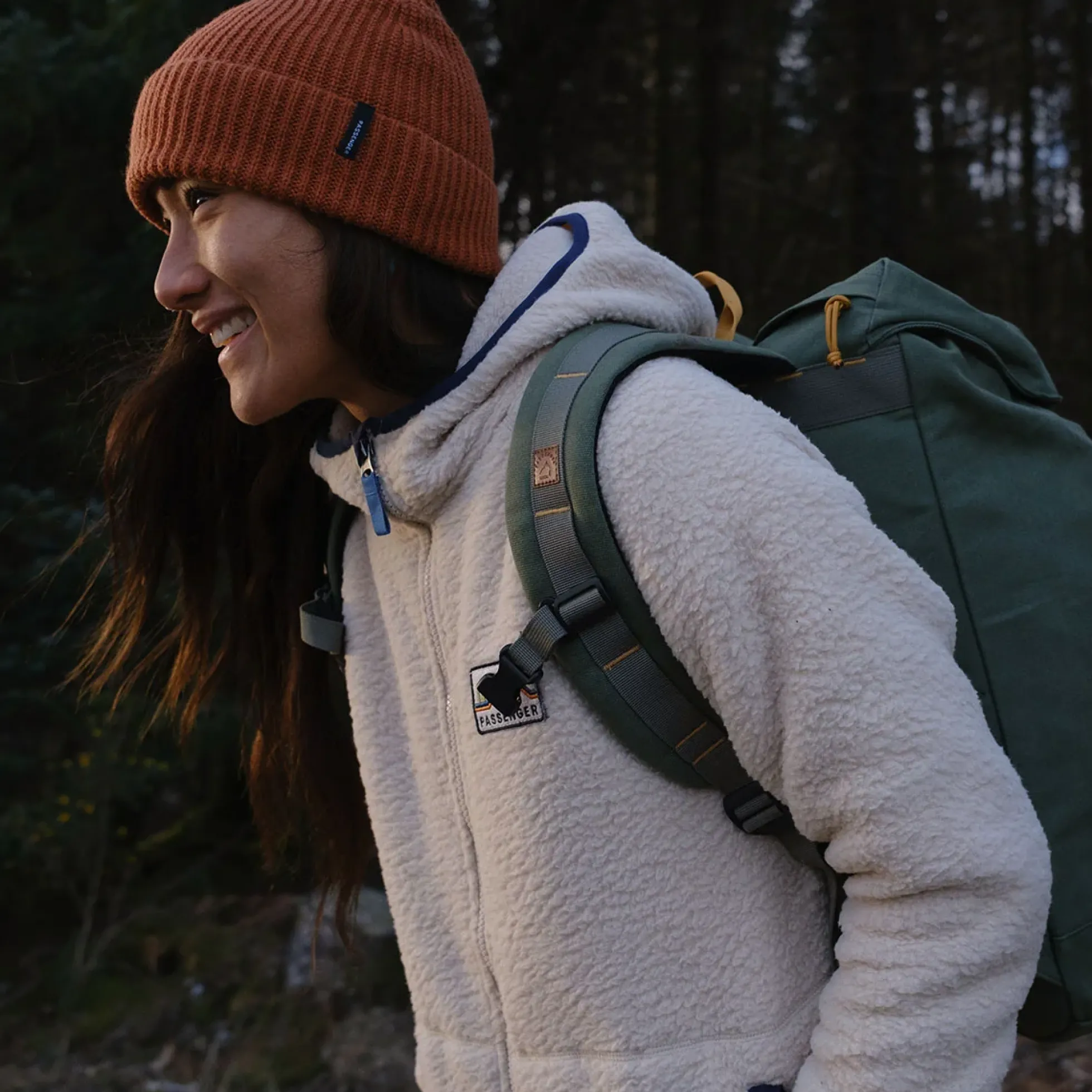 Damen North Coast Reißverschluss Sherpa Fleece