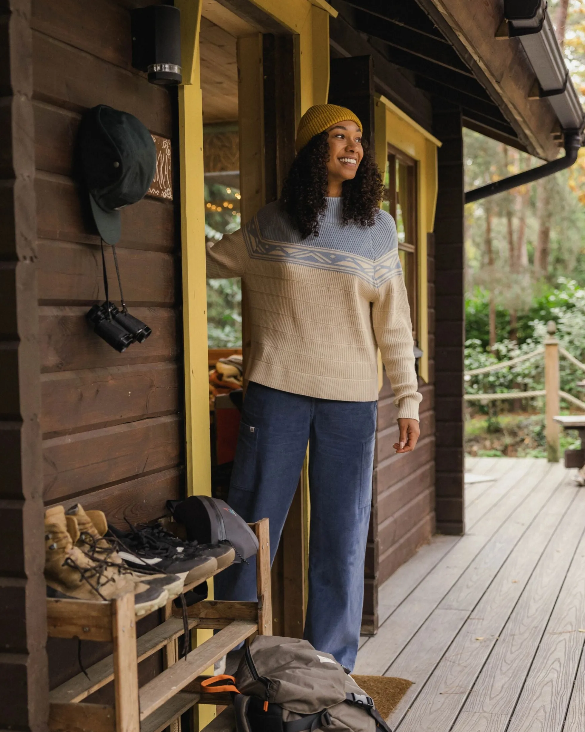 Damen Nurture Bio-Baumwoll Pullover