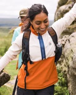 Damen Off Trail Gitter-Polarfleece