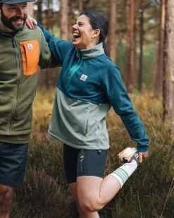Damen Off Trail Gitter-Polarfleece