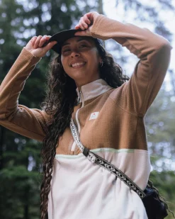 Damen Off Trail Grid Fleece