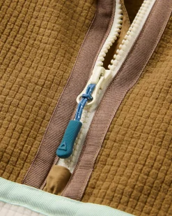 Damen Off Trail Grid Fleece