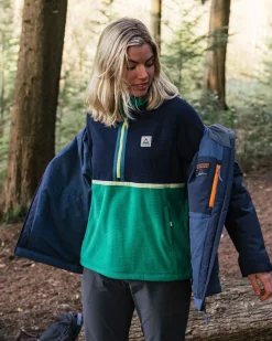Damen Off Trail Grid-Polarfleece