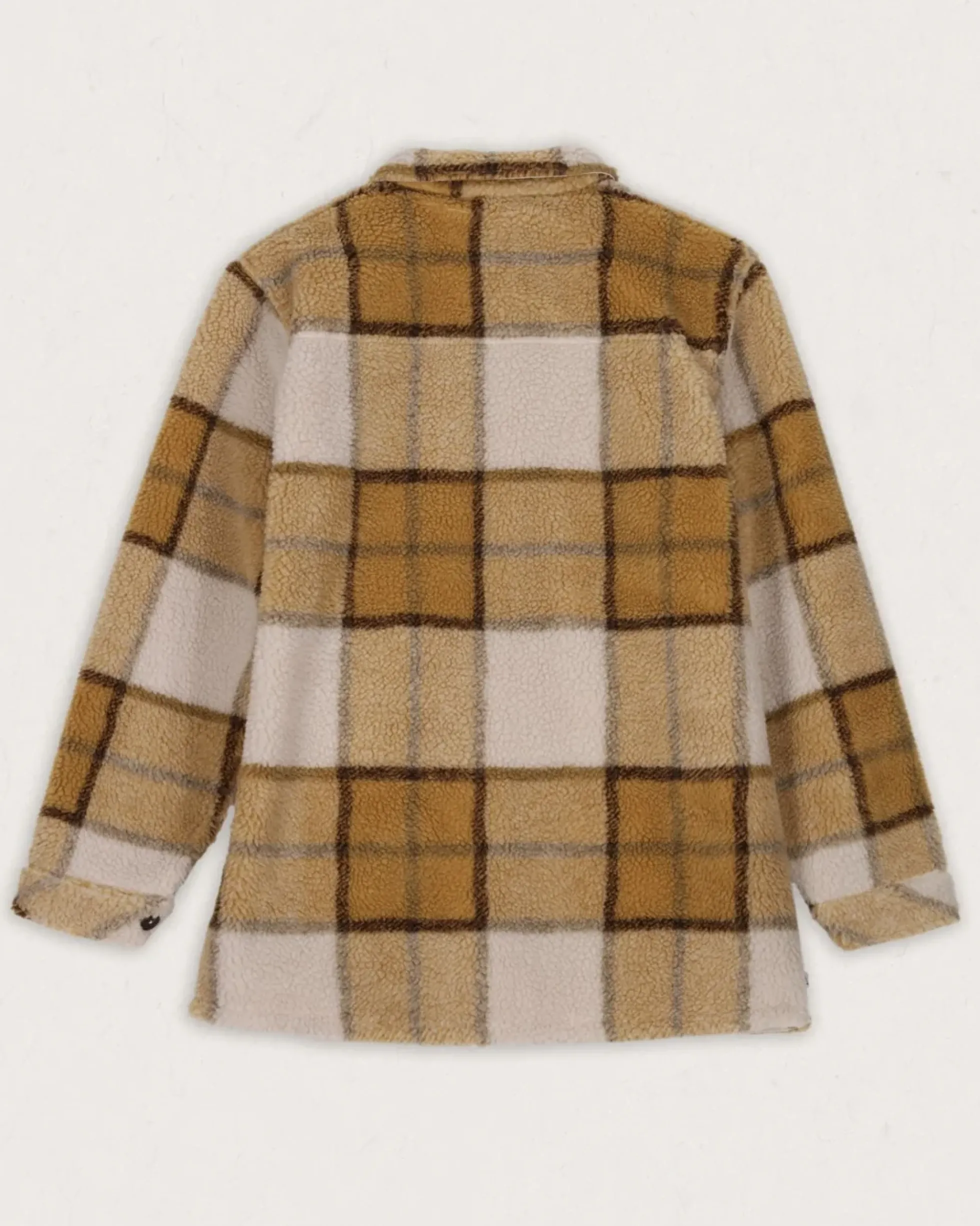 Damen Olympus Yarn Dye Sherpa Fleece Shirt