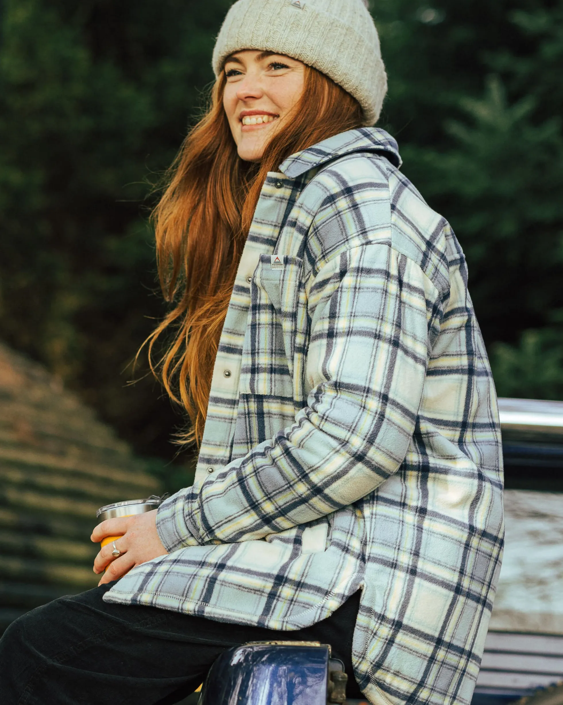 Damen Orion Sherpa-gefüttertes Polar-Fleece-Hemd