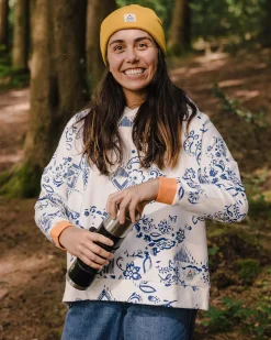 Damen Patchwork Hoodie