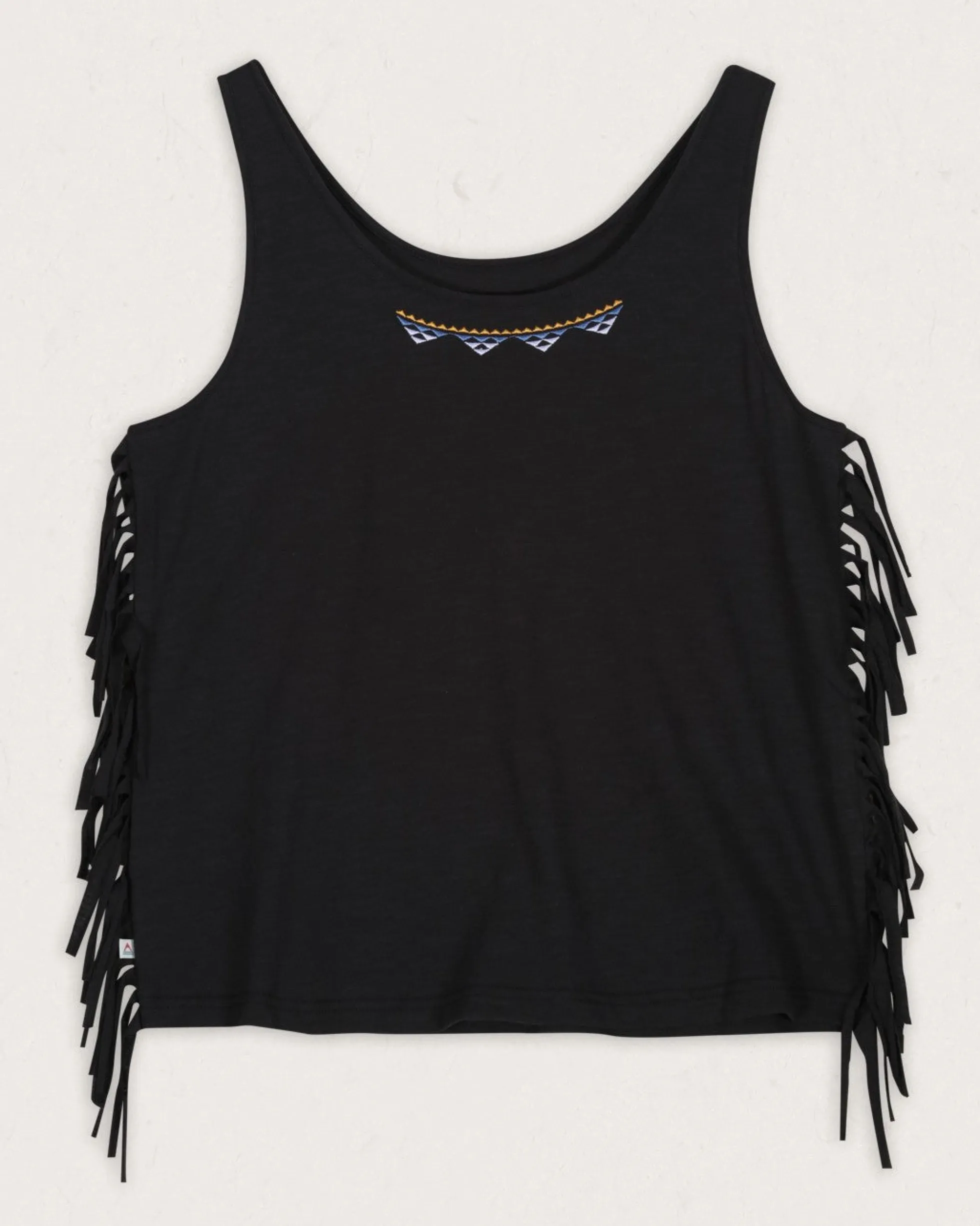Damen Poppy Quasten Top