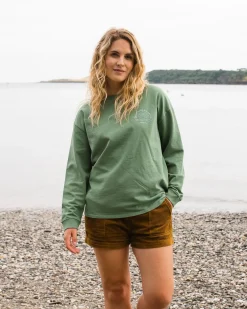 Damen Rainbow Oversized Sweatshirt