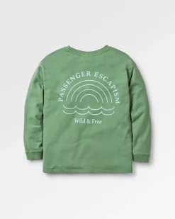 Damen Rainbow Oversized Sweatshirt