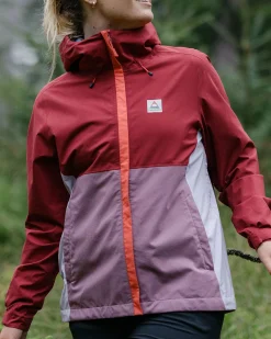 Damen Rainstorm Wasserdichte Jacke