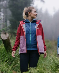 Damen Rainstorm Wasserdichte Jacke