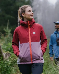 Damen Rainstorm Wasserdichte Jacke