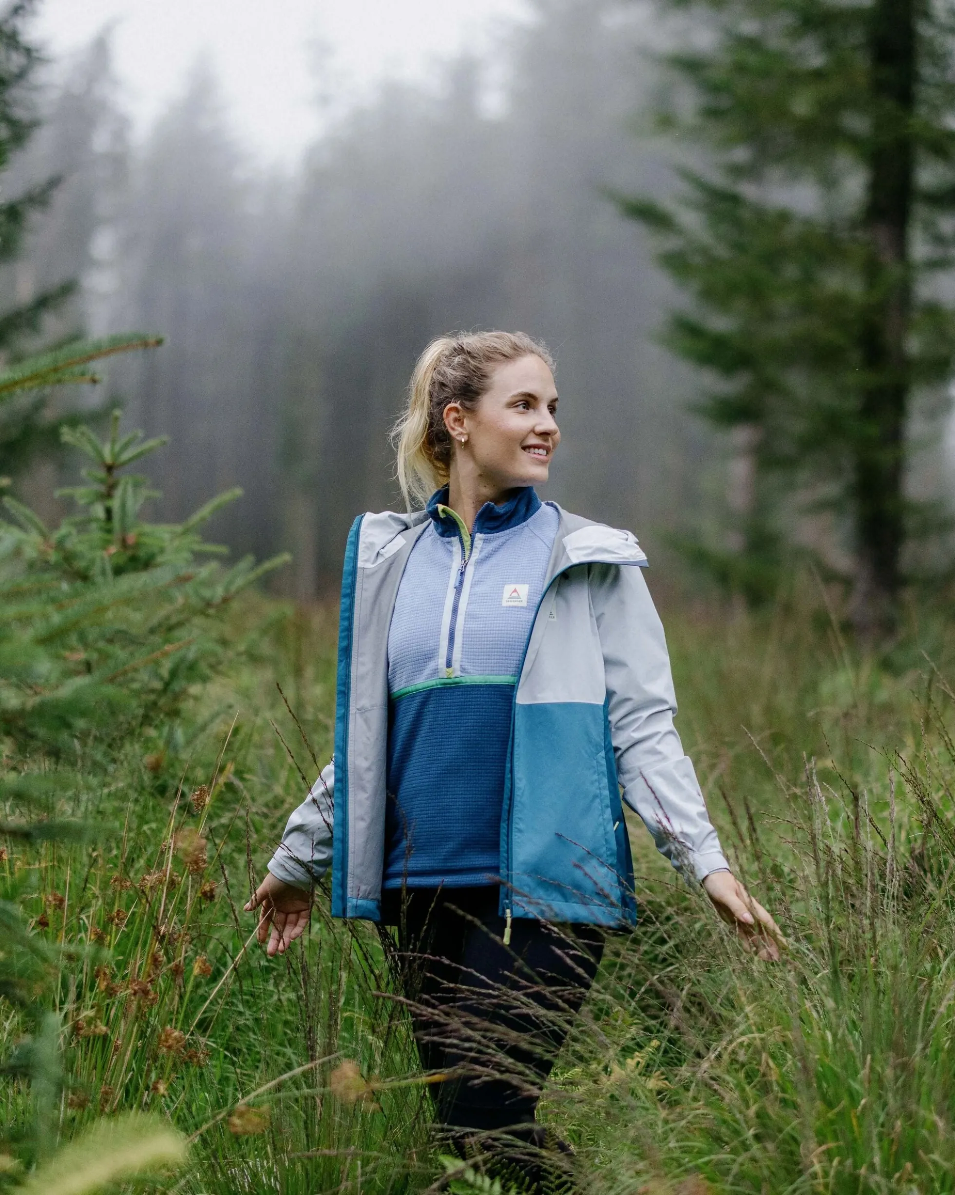 Damen Rainstorm Wasserdichte Jacke