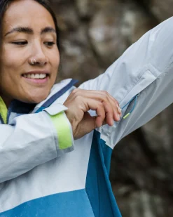 Damen Rainstorm Wasserdichte Jacke
