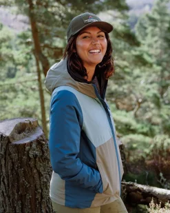 Damen Rainstorm Wasserdichte Jacke