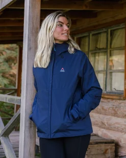 Damen Rainstorm Wasserdichte Jacke
