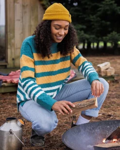 Damen Ramble Strickpullover